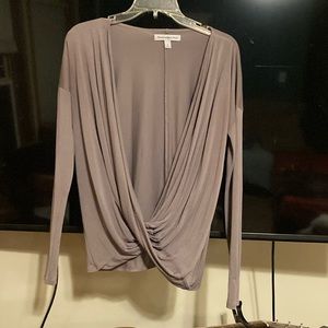 Abercrombie & Fitch blouse small brown/tan